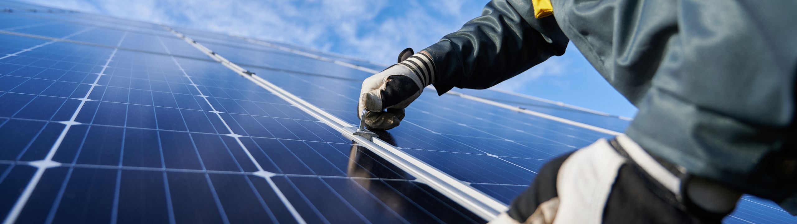 Solar panel installation